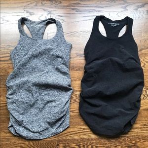 Beyond the bump maternity tanks.